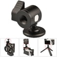 thumbnail image 1 of Cabezal Giratorio de Aluminio de 360  degree para , Videocámara, Soporte de lámpara Resistente Y Duradero, Extensión de Liberación Rápida para Teléf B, 1 of 10