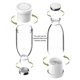 thumbnail image 5 of Kearding Exprimidor eléctrico, licuadora de frutas personal inalámbrica, botella de viaje, escuela, cocina, máquina para hacer jugo, procesador de Electrodomésticos Rosado Kearding HA059405-02B, 5 of 6