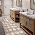 thumbnail image 3 of Alfombra Lahome Moroccan Treills 2x6, color beige, lavable, 3 of 9