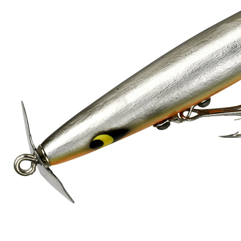 Smithwick Devil's Horse Topwater Chrome Black Back Orange Belly 4