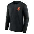thumbnail image 2 of Men's Black San Francisco Giants SF Seal Long Sleeve T-Shirt, 2 of 3