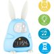 thumbnail image 2 of Reloj despertador para niños, listo para despertar, reloj de entrenamiento para dormir para niños pequeños, reloj despertador con alarmas duales, luz nocturna, 5 tonos de llamada, batería recargable d, 2 of 5