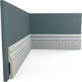 thumbnail image 5 of Ekena Millwork 4 1/2"H x 5/8"P x 94 1/2"L Oslo Rope Baseboard Moulding (12-Pack), 5 of 6
