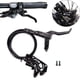 thumbnail image 4 of Kit de freno de disco delantero y trasero para bicicleta de montaña, pinzas hidráulicas de aleación de aluminio, rotores de 160 mm y cable de manguera Abajo a la derecha Sunnimix Freno de disco hidráulico de bicicleta, 4 of 8
