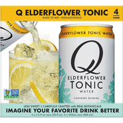 Q Elderflower Tonic Water 7.5oz, 4 pack