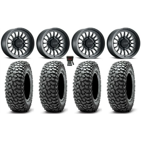 Method 411 15 Wheels Black (4+3) 32 RocScraper Tires Polaris RZR XP 1000 / PRO XP / Ranger XP 900/1000 Method 411 15 Wheels Black (4+3) 32 RocScraper Tires Polaris RZR XP 1000 / PRO XP / Ranger XP 900/1000