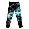 thumbnail image 4 of MIXUE Baby Girls Pants Leggings Gradient Print Stretch Yoga Clothes Outwear,Blue,18-24 Months, 4 of 4