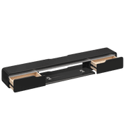 FloatiCasa 47-inch Fully Assembled Floating TV Stand Wall-Mounted High Gloss Entertainment Center for TVs up to 50