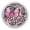 Multicolor 2, variant on PhooArto Purple Iris Floral Painting 4 PCS Crystal Glass Cabinet Knobs, Drawer Kitchen Cabinets Dresser Cupboard Wardrobe Pulls Handle - Glowing in the Dark