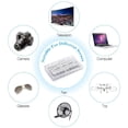 thumbnail image 5 of Eyeglass Repair Kit, Universal Eyeglass Screw & Nut Assortment With Magnetic Screwdriver, Screws, Tweezers, Eyeglass Cloth For Watch Repair, 5 of 5