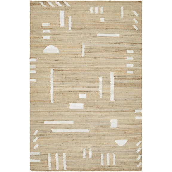 BoutiqueRugs Sasha Bohemian, Transitional Area Rug - Tan, Cream - 2' x 3'