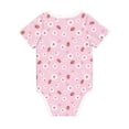 thumbnail image 2 of Rocae Hand Drawn Strawberry for Baby Climbing Clothes Soft Baby Romper for Active Infants Comfortable and Breathable Crawling Jumpsuit Unisex Baby Outfit 9M, 2 of 8