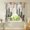 Beige, variant on Industrial Chic Swag Valances for Windows, Minimalist Modern Grey Black Farmhouse Window Valance Sheer Curtains Light Filtering Swag Curtains for Kitchen, Bedroom, Bathroom, 36"Wx36"Lx2
