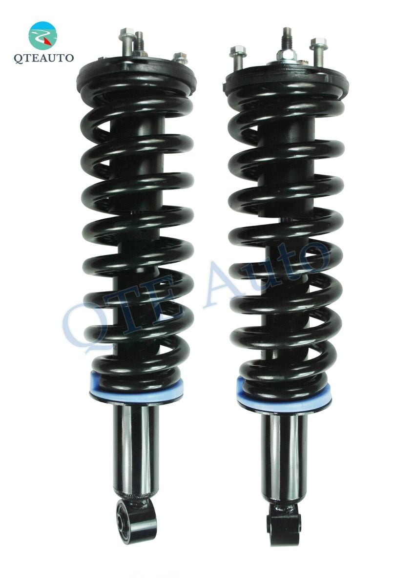 Pair Front L-R Quick Complete Strut-Coil For 2001-2007 Toyota 