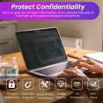 thumbnail image 2 of Magnetic Privacy Screen for MacBook Pro 14 Inch M1 (2021-2023) - Mac Privacy Filter Screen Protector Anti-Scratch, Removable, Snap-On, Anti Glare Blue Light Screen Protector, 2 of 7