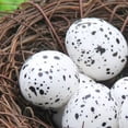 thumbnail image 3 of 20 Piezas de Adornos de Artesanía de Huevos para Incubar Moteados con Artificiales Sunnimix Huevos de aves artificiales de espumas, 3 of 8