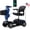 Grey, variant on 4 Wheel Mobility Scooter for Seniors Adults,Electric Mobility, 20''W Armrest, Windshield, Rear Suspension, LED Light, Cup Holder, USB Charge Port, Gift Flag, 300lbs, 16 Miles Long Range, Blue
