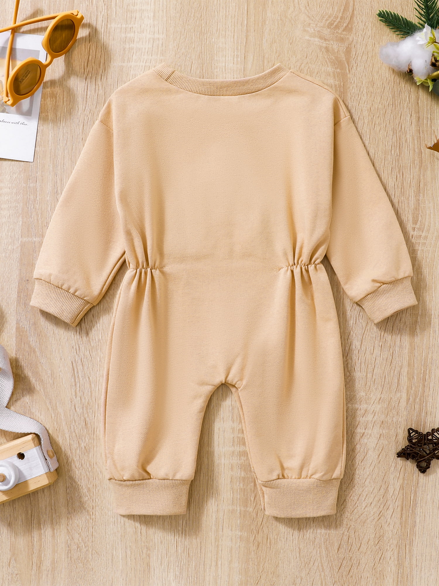 LWXQWDS Infant Baby Girls Boys Fall Clothes Romper Long Sleeve Rainbow  Casual Jumpsuit Bodysuit Outfits Cream Color 18-24 Months - Walmart.com