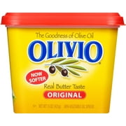 Olivio Original Buttery Spread, Made with Olive Oil, 15 oz Tub