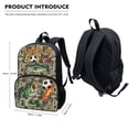 thumbnail image 4 of Yuyamidu Fish Camo Kids Bookbag Set with Lunch Bag for Boys 1st Grade 4 Piece Backpack Set for Kids 5-6/7-8 Lunch Box Pencil Case Water Bottle Sleeve Elementary School Bag Girls Book Bags, 4 of 7