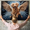 thumbnail image 6 of Cirnecodell Dog Memory Canvas Wall Made In USA Pet Portrait Pet Loss Memorial Print Art Gifts Pet Dog Bereavement Gift Canvas Print Gift for Dog Lover Dog Mom Dog Dad, 6 of 6