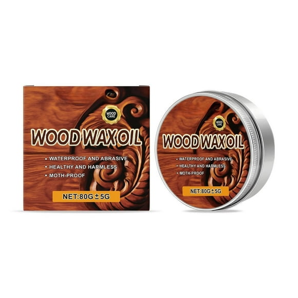Wood Furniture Care Wax Polish Agent for Deep Cleaning Restoration and Universal Shine