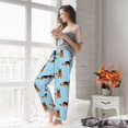 thumbnail image 5 of Pajama Pants Women - German Shepherd Dog No.1015 Soft Breathable Sleep & Lounge Pants for Women, Comfy Casual Pj Pants Bottoms with Pockets, 5 of 7