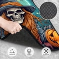 thumbnail image 2 of Salouo Cartoon Pumpkin Skull for 4-Piece Floor Mats, Custom Fit Car Mats All-Weather Car Foot Mats Automotive Floor Mats for Cars, Trucks, SUVs, Vehicle Floor Liner, 2 of 7