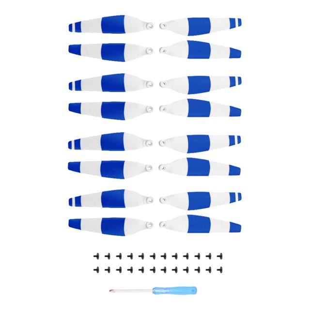 lionlar Lightweight Colorful Stripes Propellers Blades blue white