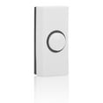 thumbnail image 1 of Door Bell Chime Bell Push Press Button Inserts Wall Plastic Hard Wiring, 1 of 9