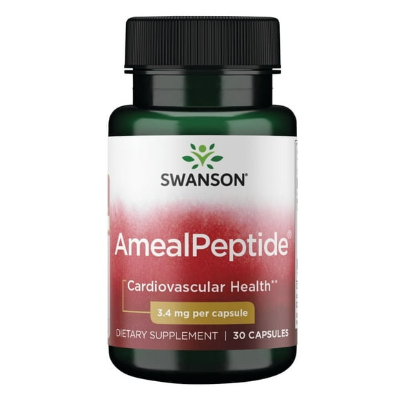 Swanson Amealpeptide - Milk-Derived Peptide Combo - (3.4 mg 30 Caps)