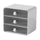 thumbnail image 1 of Organizador de Maquillaje de 3 Niveles, Caja de Almacenamiento de CosméTicos, Organizador de Encimera de BañO, Organizador de Escritorio con Cajones -A, 1 of 7