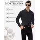 thumbnail image 4 of Sanfu® Camisa Ajustada De Negocios De Color Liso Para Hombre, 4 of 7