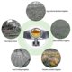 thumbnail image 3 of Aspersor de metal de 360 grados para riego de césped y manguera de jardín s202412246146, 3 of 3