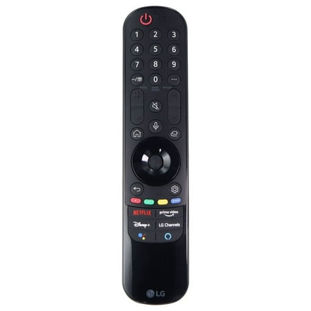 Pre-Owned LG Magic Remote (MR21GA) with Netflix/Prime Keys for Select LG Smart TVs - Black (Refurbished: Good)