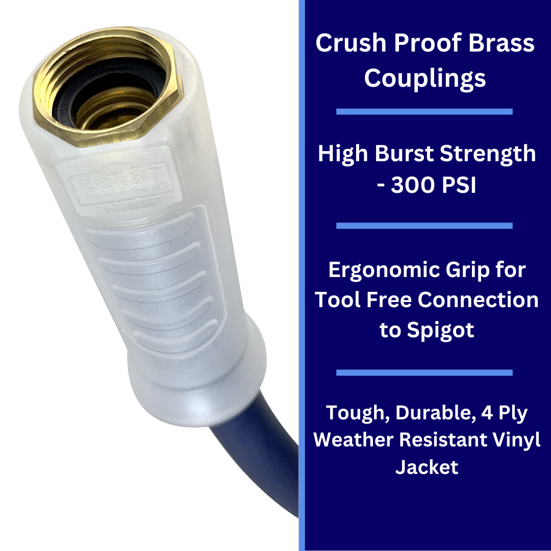 Expert Gardener 100 ft. Medium-Duty Garden Hose, 5/8" photo 6