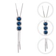 thumbnail image 4 of Shisuyan All-match Female Necklace Sweater Chain Decorative Shiny Rhinestone Necklace, 4 of 9