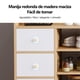 thumbnail image 4 of Zocalo Mueble Organizador Multiusos para Cocina, Sala, Comedor u Oficina - Gabinete con 4 Cajones y 2 Puertas, 120x35x90 cm, Blanco, 4 of 8