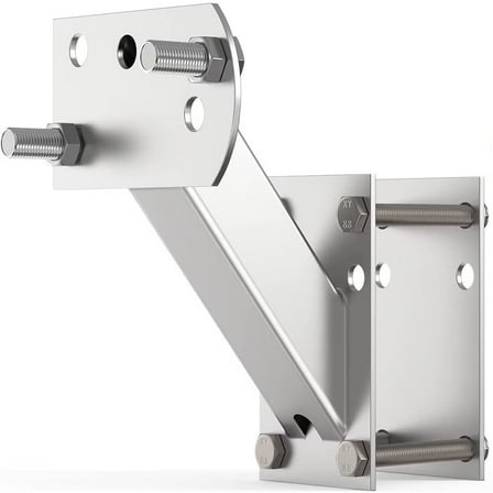 Trailer Spare Tire Carrier Mount Fit 4 & 5 Lugs Wheels - Heavy Duty Holder Bracket