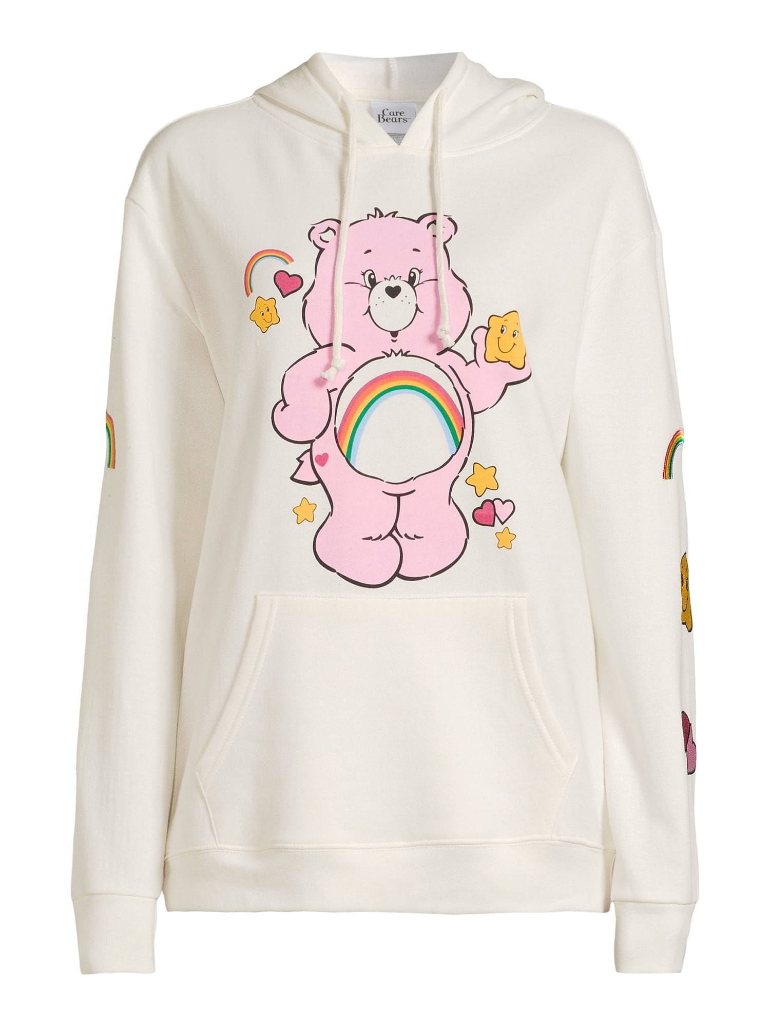 Care Bears Women's Pullover Hoodie with Long Sleeves, Sizes XS-XXXL