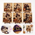 thumbnail image 7 of Spooky Cute Halloween Ghost Pearl Art DIY Kit, 3D diamond art kits for adults beginner, Cauldron Kitten Craft, High-Refraction Pearl Beads, Bedroom Halloween Decor Craft Lover Gifts B, 7 of 7