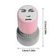 thumbnail image 2 of &Craft&Stationery Enthusiast Stamp Game Characters Funny Expressions Photosensitive Seal for Projects and Classroom Awards, 2 of 3