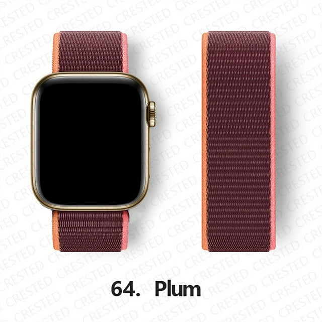ALMNVO Strap for Apple Watch Band 45mm 41mm 44mm 40mm 42mm 38mm, Breathable Soft Sport Loop Wristband Replacement Strap for iWatch Series 6 5 4 3 SE 7 -64#