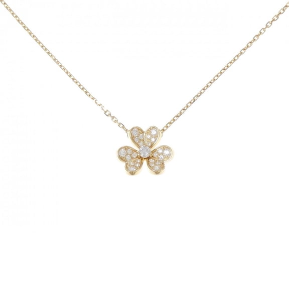 Pre-Owned Van Cleef & Arpels Frivole Mini Necklace