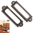 thumbnail image 2 of Dioche Drawer Label, Diy Drawer Label Brand Abrasion Resistance Retro Exquisite Label Frame, For School For Experiment Can Be Used Alone Manual Operation, 2 of 8