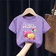 thumbnail image 5 of Gabbys-Camiseta de casa de muñecas para niña, ropa de dibujos animados para niño, Tops de manga corta para bebé, camisetas suaves Kawaii, ropa para niños, 5 of 5