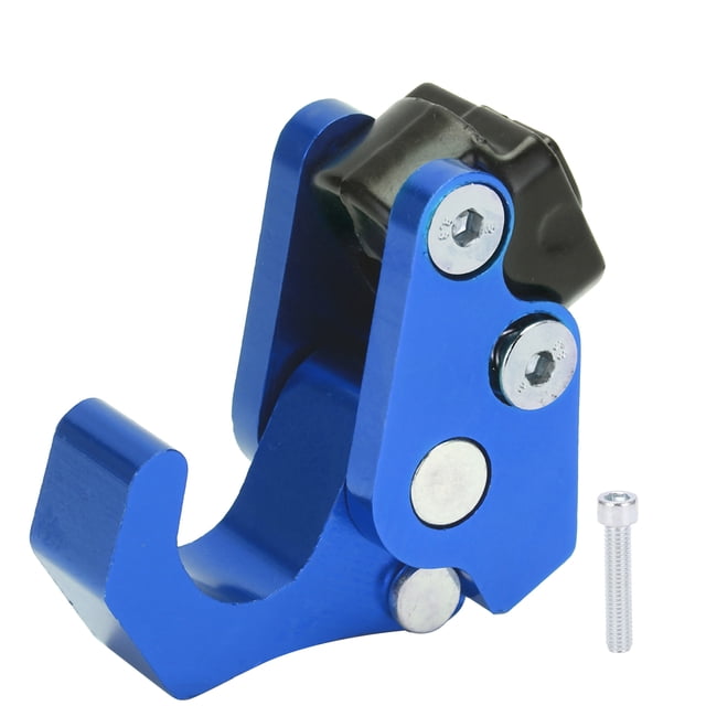 Gancho Universal para motocicleta CNC Aleación de aluminio bolsa para casco colgador de equipaje soporte de transporte color azul BRI