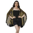 thumbnail image 2 of Moomaya Front Open Printed Shrug Beach Clothes For Kimono Cardigans For Women, 2 of 5