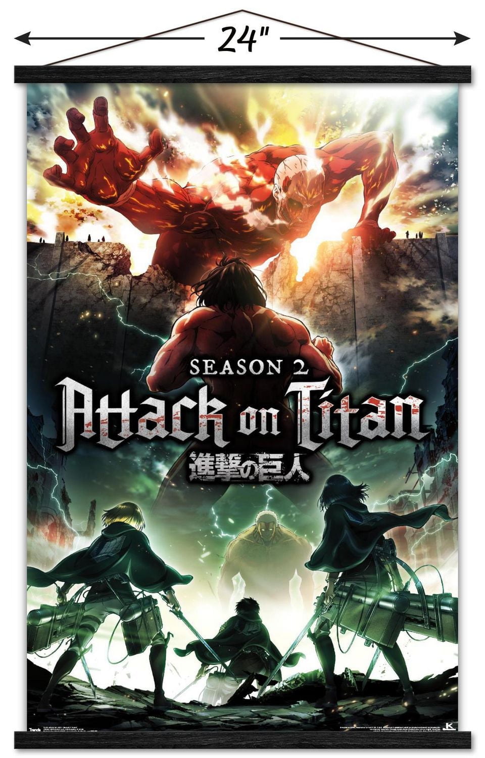 L'Attaque des Titans - Saison 2 Teaser One Sheet