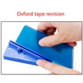 thumbnail image 2 of XISAOK 9.5x9.5cm Plastic Scraper Felt Edge Squeegee Sharpening Car Wrap Tool Blue, 2 of 7
